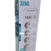 270209-1 Πολύπριζο 4 θέσεων με USB και Type-C - Ισχύς 3250W
