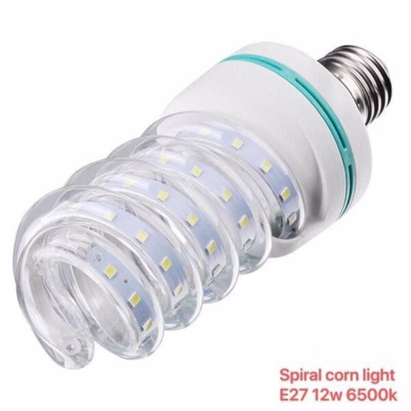 356960-1 Λάμπα LED E27 Spiral Corn 12W - Φωτισμός ημέρας 6500K