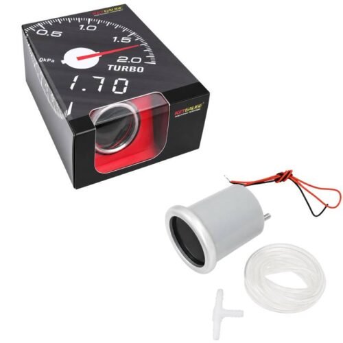 42066 Ket Gauge Όργανο Turbo Boost Αυτοκινήτου με Αισθητήρα - Turbo Boost Gauge with Sensor