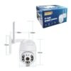 4300040-4 Κάμερα ασφαλείας IP WiFi 5.0MP με νυχτερινή όραση