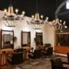 430477-1 Φωτιστικό οροφής με σχοινί boho-rustic σχεδίασμα