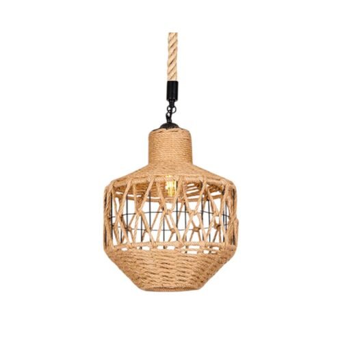 Φωτιστικό οροφής Boho με σχοινί - 96 - 431368