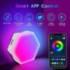 431422-4 Smart φωτιστικό Bluetooth RGB με εφαρμογή και τηλεχειριστήριο