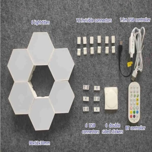 431422-5 Smart φωτιστικό Bluetooth RGB με εφαρμογή και τηλεχειριστήριο