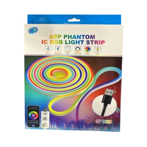 Ταινία LED Smart RGB 5m με USB - έγχρωμος έλεγχος από κινητό