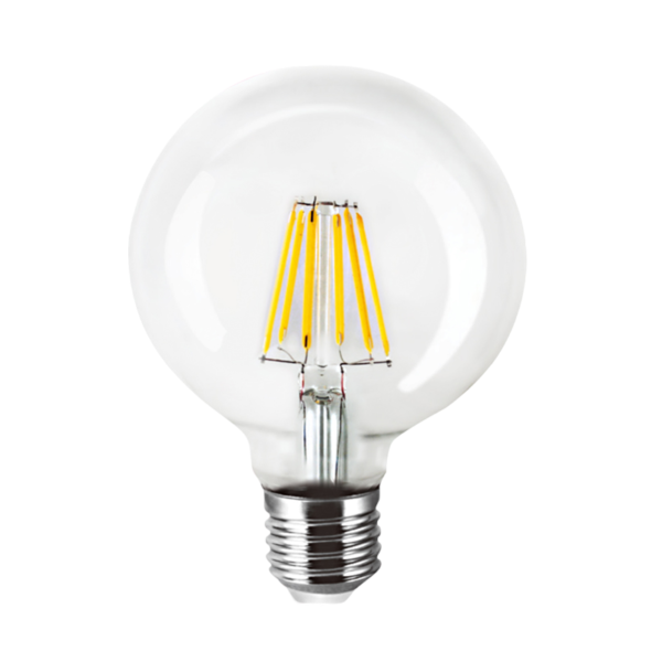 431671 Λάμπα LED Filament φούσκα - G80 - Ε27 - 4W - 431671