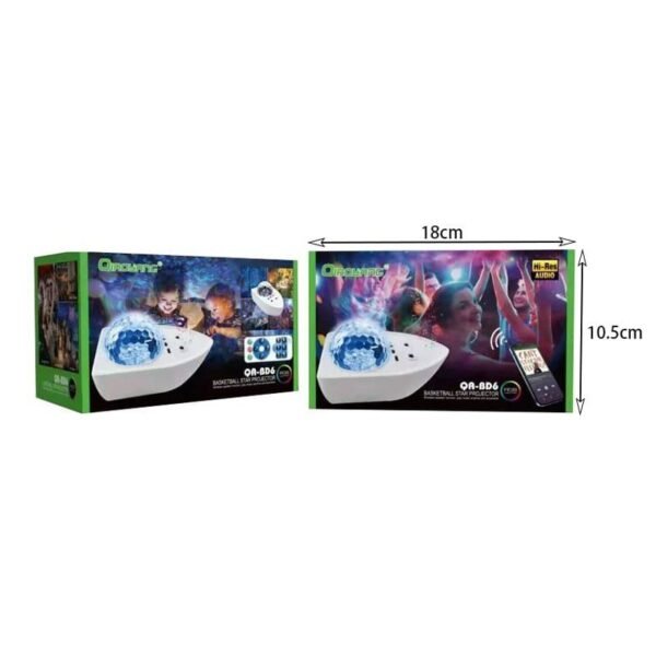 4701 Qiaoyang φωτορυθμικό QA-BD6 - Qiaoyang basketball star projector QA-BD6
