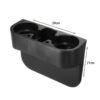 Βάση αυτοκινήτου με διπλή ποτηροθήκη - Drink holder car mount with double cup
