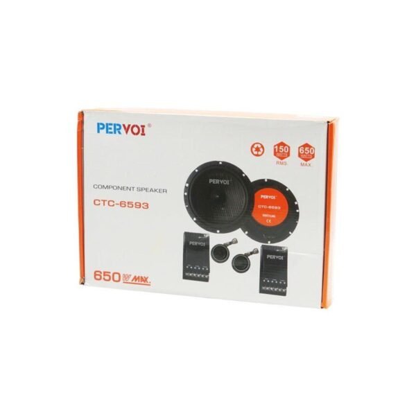 47186-4 PerVoi Σετ Ηχεία Αυτοκινήτου CTC-6593 με 650W RMS - Component Speaker