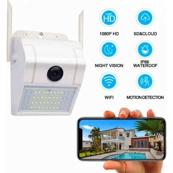 4794-4 Κρυφή κάμερα παρακολούθησης WiFi 5MP - Ασφάλεια 24/7