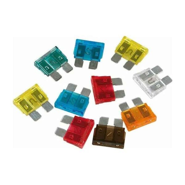Ασφάλειες αυτοκινήτου δίχαλες 120τεμ - Car fuse assortment