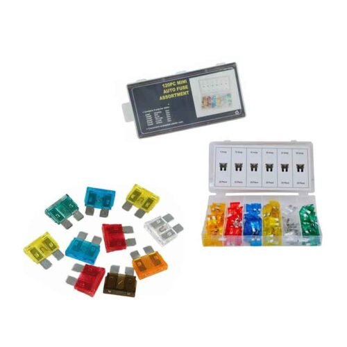 49148 Ασφάλειες αυτοκινήτου δίχαλες 120τεμ - Car fuse assortment