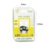 EJC Λάμπες Αυτοκινήτου Canbus 12V-24V T10-3030-8SMD 2τμχ ψυχρό φως – LED light