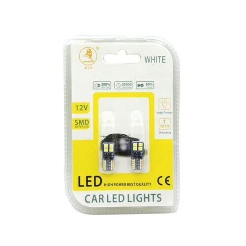 50115 EJC Λάμπες Αυτοκινήτου Canbus 12V-24V T10-3030-8SMD 2τμχ ψυχρό φως – LED light