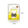 EJC Λάμπες Αυτοκινήτου Canbus LED 2016-T10 36mm 2τμχ ψυχρό φως - LED light