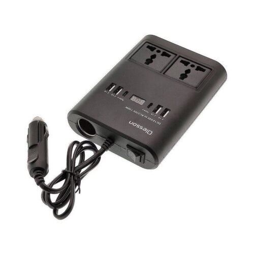 505523 Μετασχηματιστής - Power Inverter αυτοκινήτου - 150W - 12VDC to 220VAC - 4xUSB - CD350562 - 505523