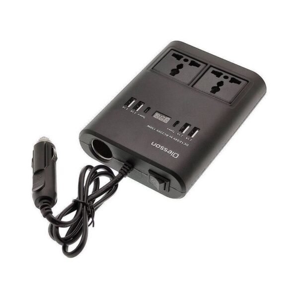 505523 Μετασχηματιστής - Power Inverter αυτοκινήτου - 150W - 12VDC to 220VAC - 4xUSB - CD350562 - 505523
