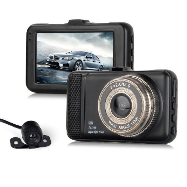 5600008-1 Κάμερα DVR Αυτοκινήτου Full HD 1080P - Dual Lens Vehicle Blackbox DVR