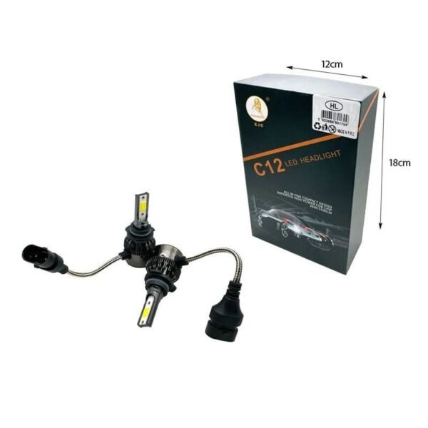 EJC Λάμπα αυτοκινήτου 9006/HB4 6000K C12 LED headlight