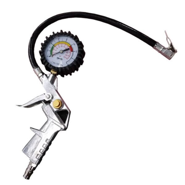 Πιστόλι αέρος ελαστικών με μανόμετρο - Inflator and gauge kit