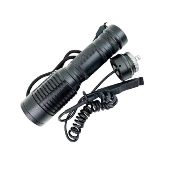 600012 Επαναφορτιζόμενος φακός LED - Q101B-T6 - 600012