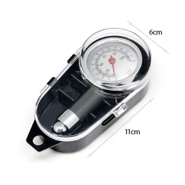 5 bar - Metal car tire pressure gauge