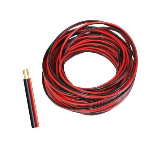 63041 Καλώδιο Ήχου 100m κόκκινο/μαύρο 2 x 0.75mm² TS-9760 - Electrical wire