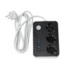 640004-1 Πολύμπριζο 3 θέσεων με 6 USB - Γρήγορη φόρτιση