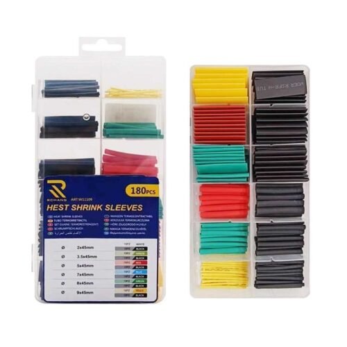 672922 Θερμοσυστελλόμενα μανίκια καλωδίων - 180pcs - 672922