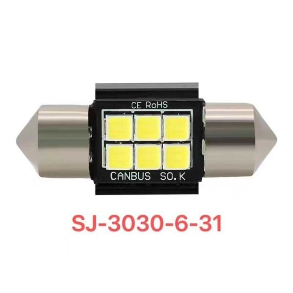 Λαμπτήρας LED - 3030-6-31 - Canbus - 2pcs - 674094