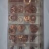 678177_C-2 Σετ παξιμάδια πεταλούδα - 150pcs - 678177