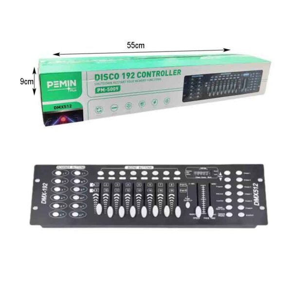 DMX512 κονσόλα φωτισμού 192 καναλιών για επαγγελματικές εκδηλώσεις