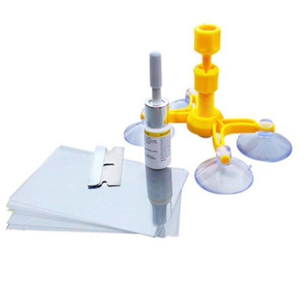 Jiageng Κιτ επισκευής παρμπρίζ αυτοκινήτου - DIY Car Windshield Repair Kit