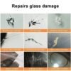 Jiageng Κιτ επισκευής παρμπρίζ αυτοκινήτου - DIY Car Windshield Repair Kit