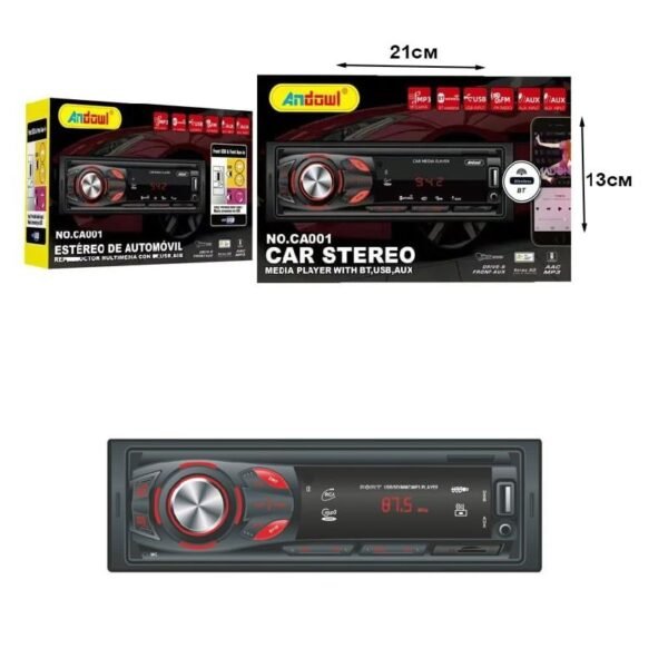 68107-3 Andowl MP3 player αυτοκινήτου με είσοδο USB/SD/AUX CA001 - Car MP3 player