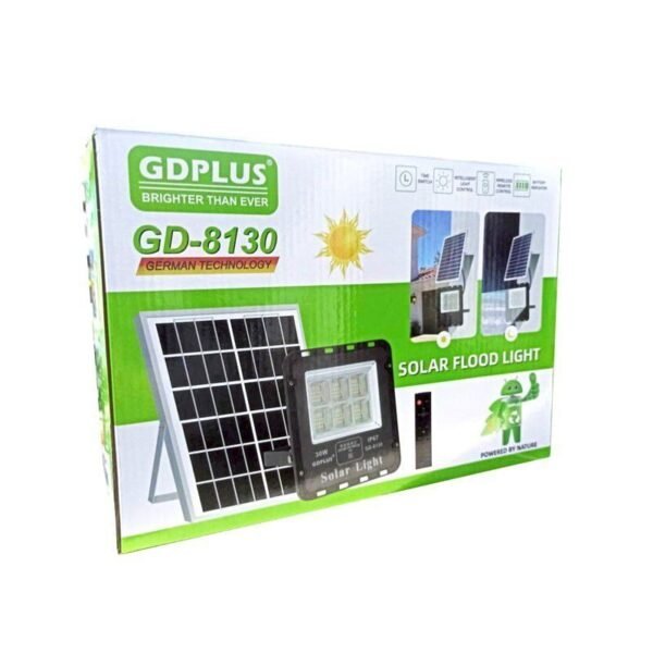 68222-1 Ηλιακός προβολέας 30W με τηλεχειριστήριο - Φως χωρίς ρεύμα