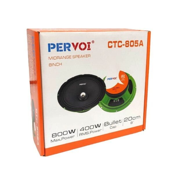 68264-1 PerVoi Ηχείο Αυτοκινήτου Midrange 20cm 800W CTC-805A - Drive Midrange Car Speaker