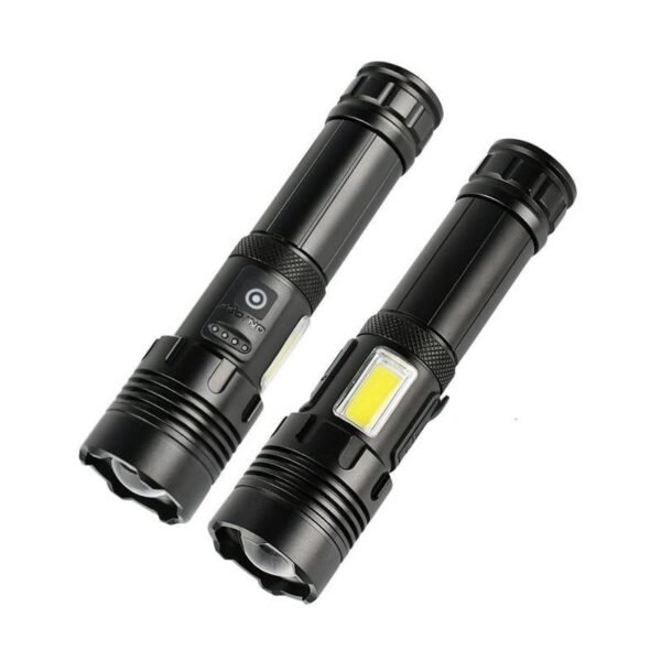 68282-1 Επαναφορτιζόμενος Φακός BX-P19 - COB light flashlight