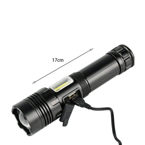 68282-2 Επαναφορτιζόμενος Φακός BX-P19 - COB light flashlight