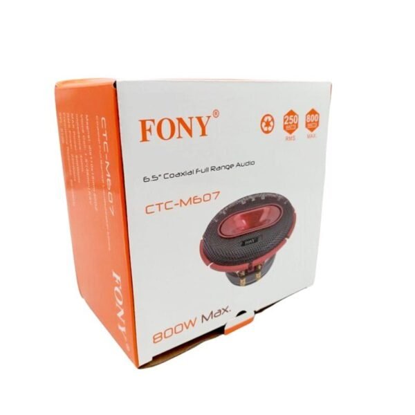 Fony Ηχείο Αυτοκινήτου CTC-M607 6.5″ με 250W RMS  - Speaker