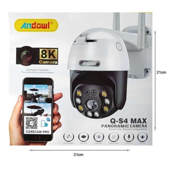 75522-3 Κάμερα παρακολούθησης Wi-Fi 3MP IP67 με νυχτερινή όραση και μικρόφωνο