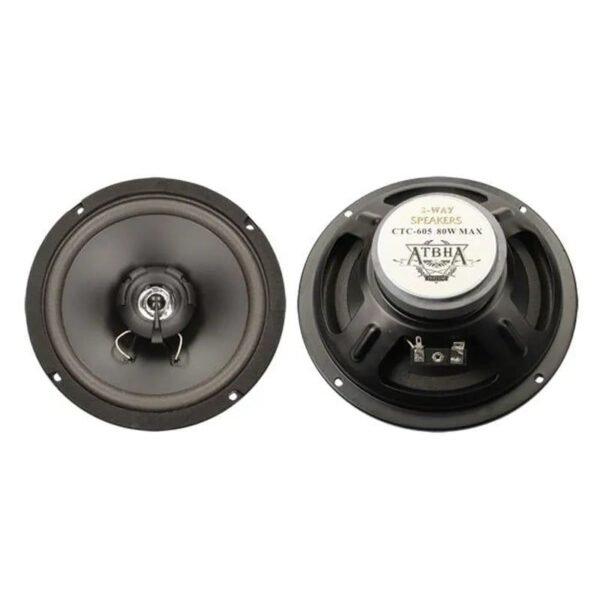 76009-1 Ηχείο Αυτοκινήτου CTC-605 με 80W 160mm 1τμχ – ATBHA 2-Way speakers