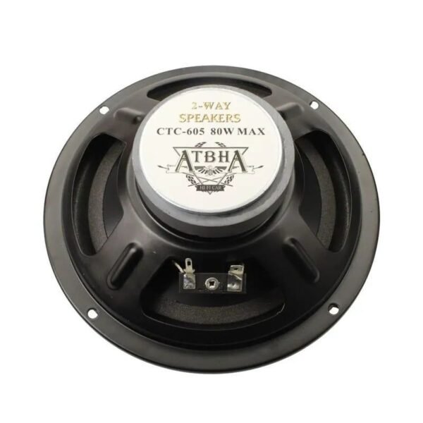 76009-4 Ηχείο Αυτοκινήτου CTC-605 με 80W 160mm 1τμχ – ATBHA 2-Way speakers
