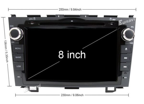 Ηχοσύστημα αυτοκινήτου 2DIN – Honda CRV – Android - 774596