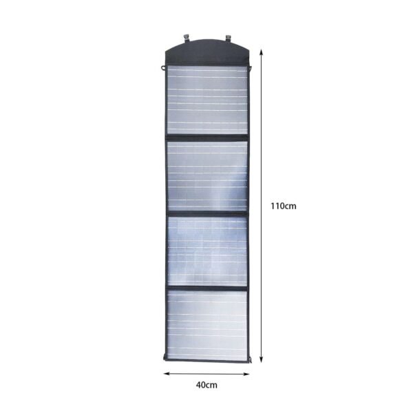 80015-7 Ηλιακό φωτοβολταϊκό πάνελ 60W για φόρτιση μπαταριών