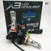 Λάμπες LED - X3 - H7 - 6000lm - 50W - 801666
