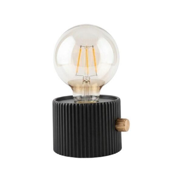 817452_b Επαναφορτιζόμενη επιτραπέζια λάμπα LED με Dimmer - YH008 - 817452 - Black