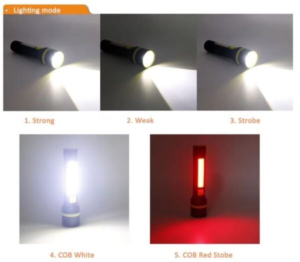 817469-2 Επαναφορτιζόμενος φακός LED - FA-CH-24094 - 817469