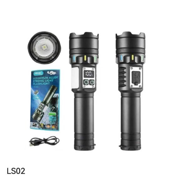 Επαναφορτιζόμενος φακός LED - FA-LS02-TG - 817513