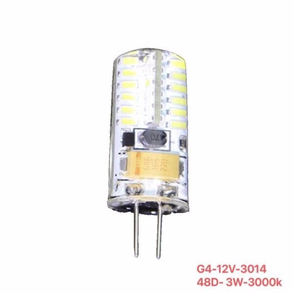 Λαμπτήρας LED G4 12V 2W - Ιδανικός για χώρους με περιορισμένο χώρο